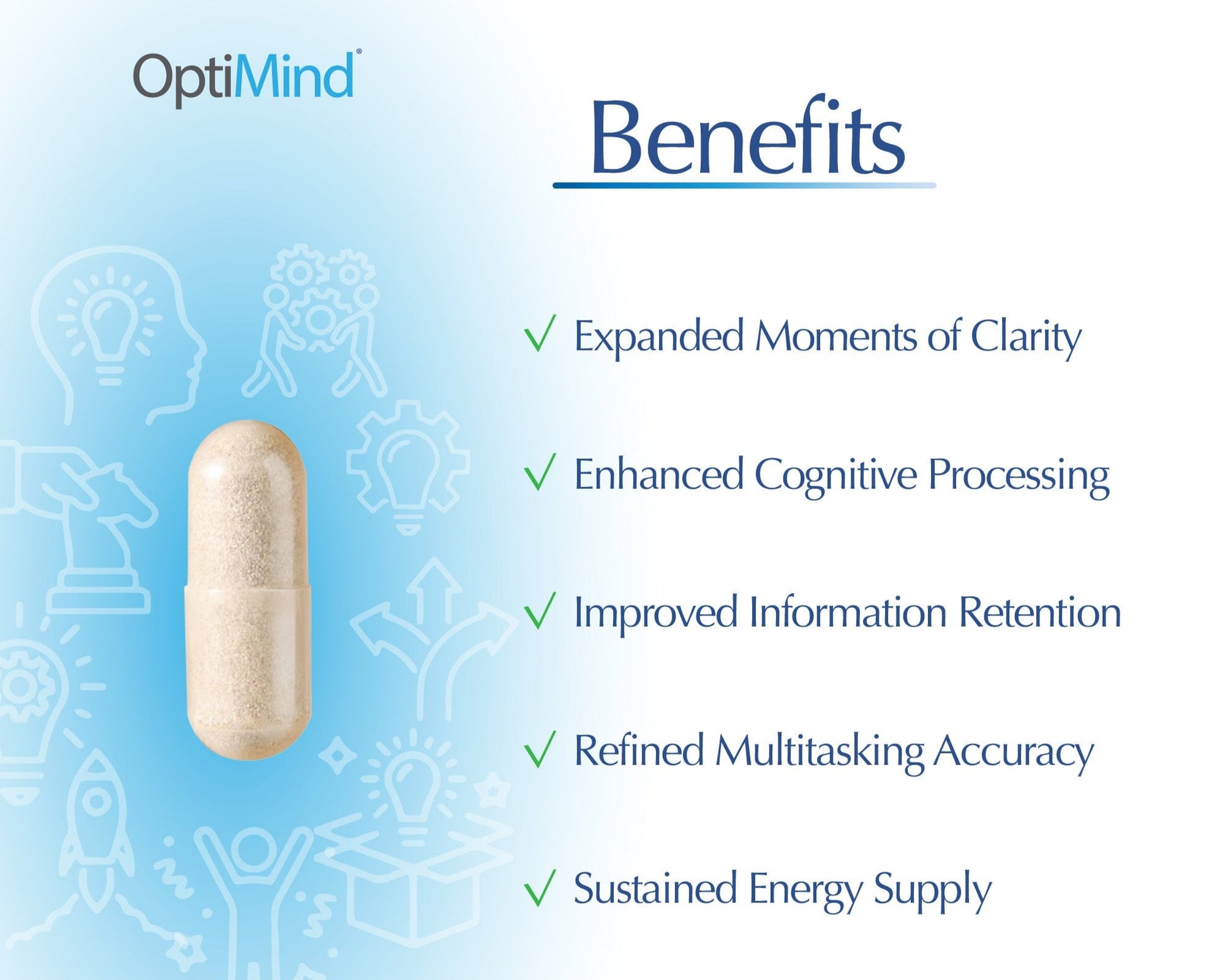 nootropics Supplement OptiMind Mental Energy - Special Offer