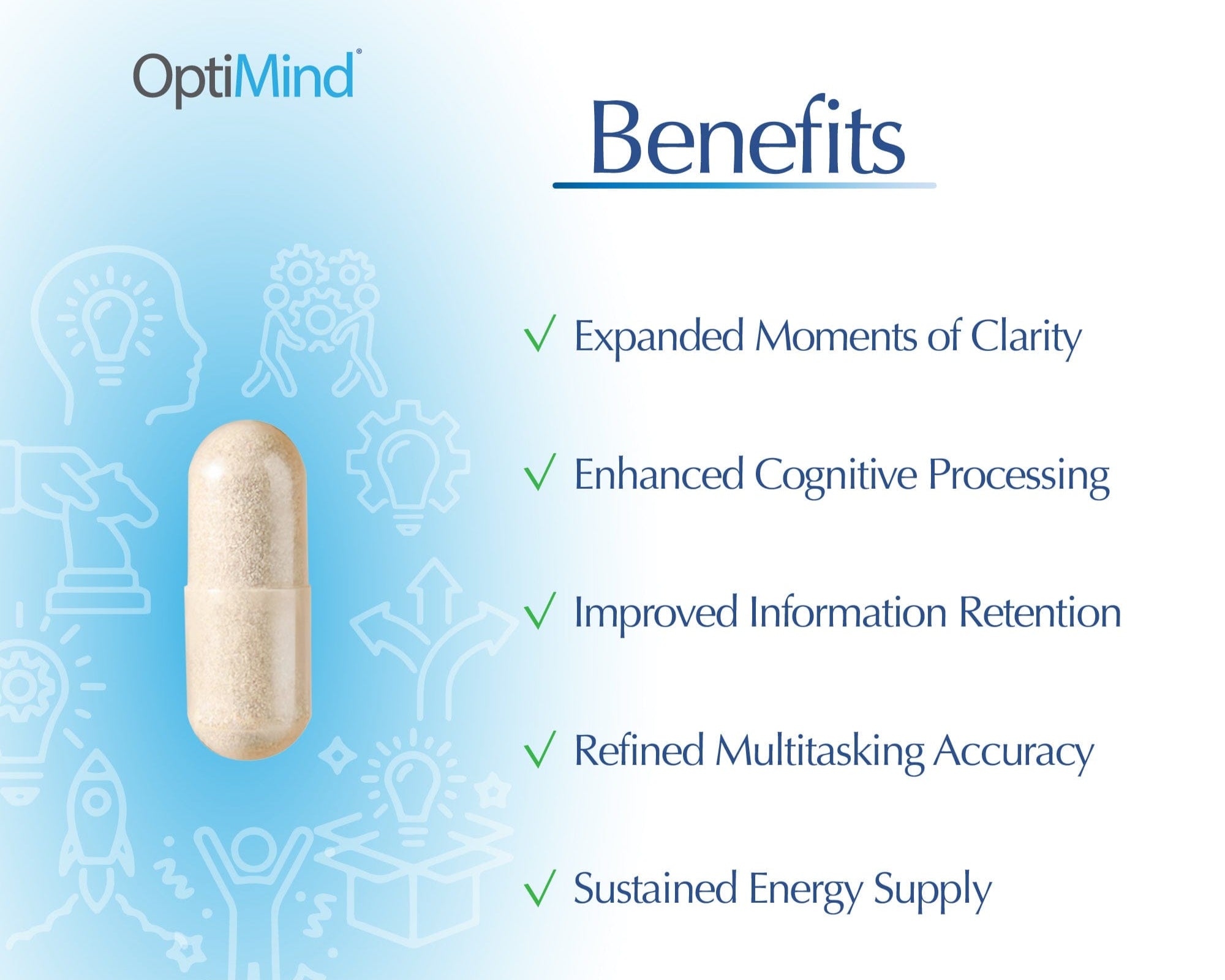 nootropics Supplement OptiMind Mental Energy - Special Offer