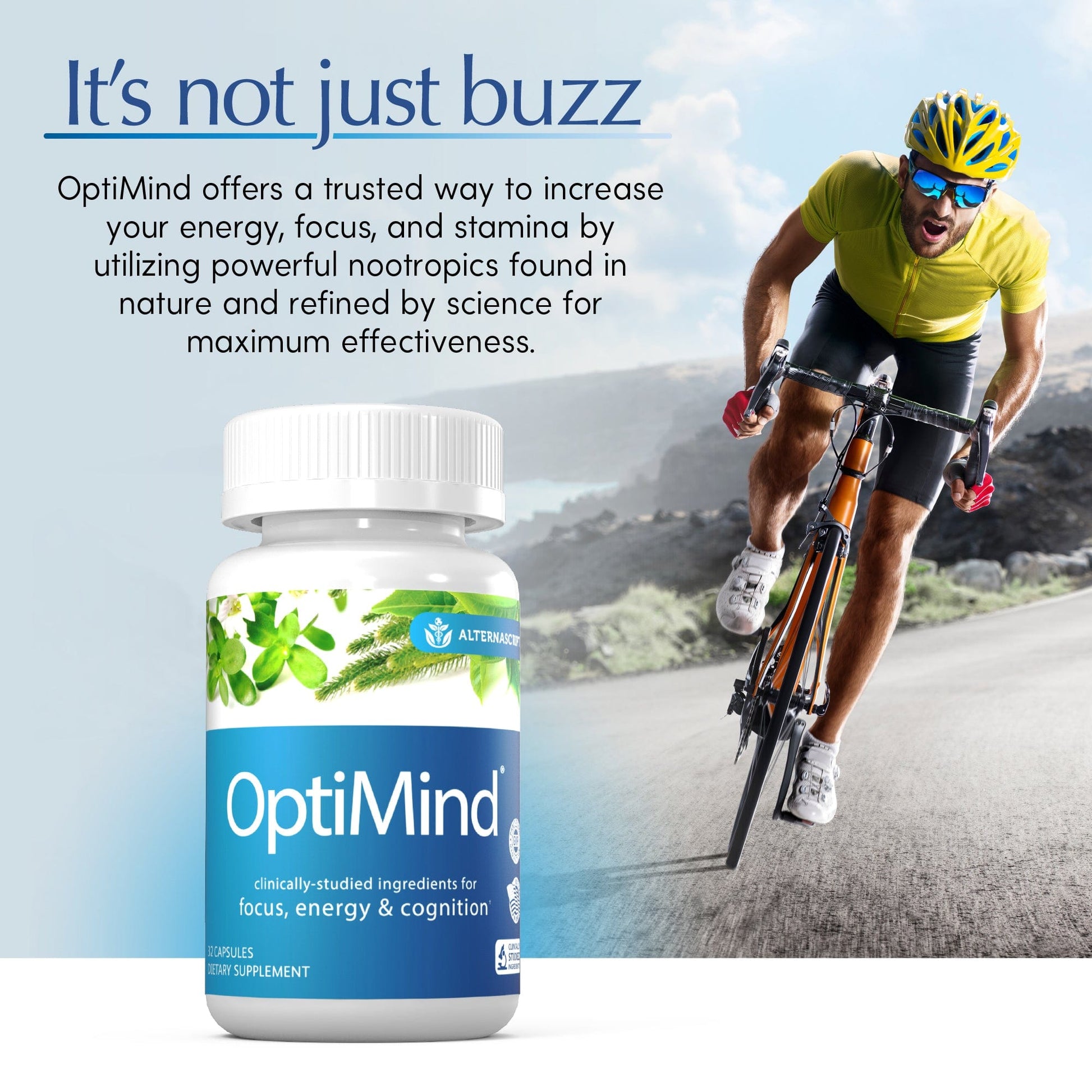 nootropics Supplement OptiMind Mental Energy - Special Offer